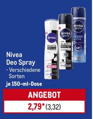 Nivea Deo Spray