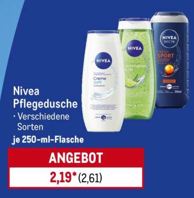 Nivea Pflegedusche