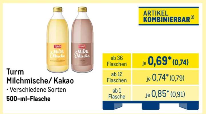 Turm Milchmische/ Kakao