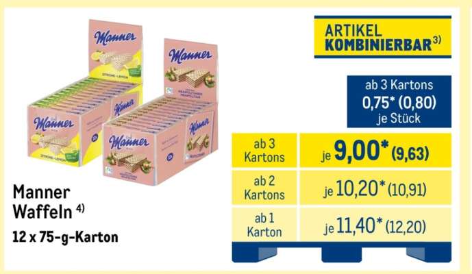 Manner Waffeln