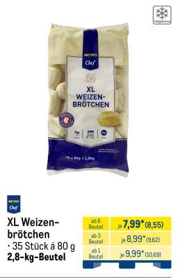 XL Weizenbrötchen