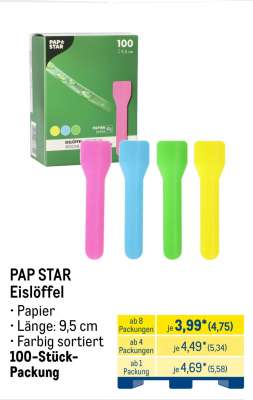 PAP STAR Eislöffel