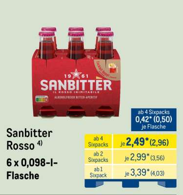 Sanbitter Rosso
