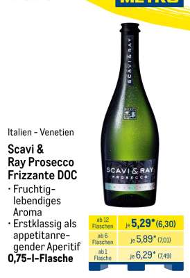 Scavi & Ray Prosecco Frizzante DOC