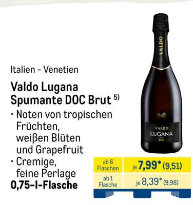 Valdo Lugana Spumante DOC Brut