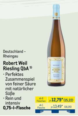 Robert Weil Riesling QbA