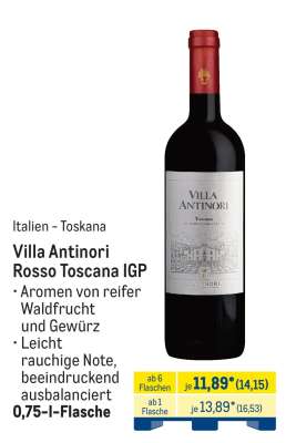Villa Antinori Rosso Toscana IGP