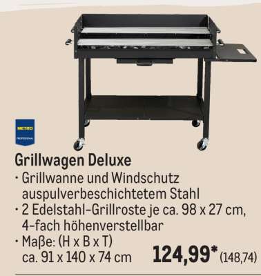Grillwagen Deluxe