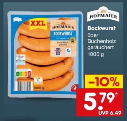 Bockwurst*