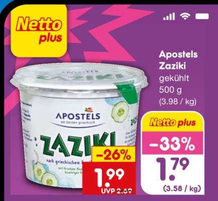 APOSTELS Zaziki