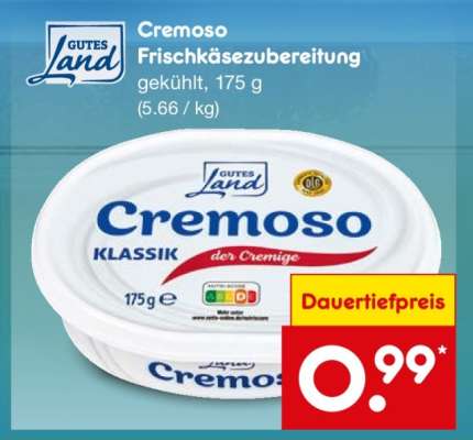 Cremoso Frischkäsezubereitung