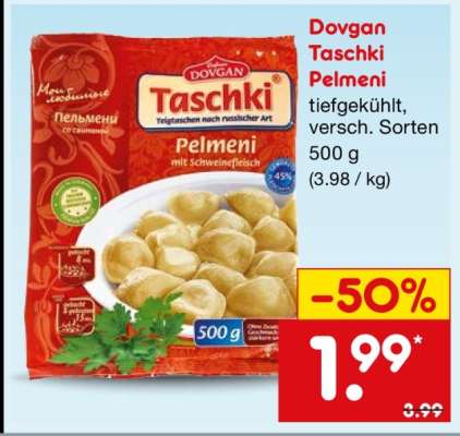 Dovgan Taschki Pelmeni/