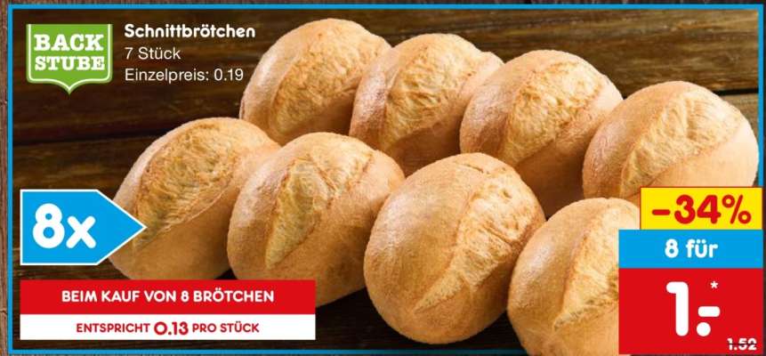Schnittbrötchen