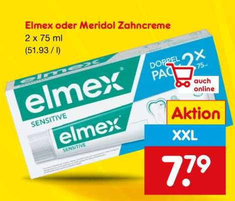 ELMEX oder MERIDOL Zahncreme