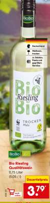 Bio Riesling Qualitätswein