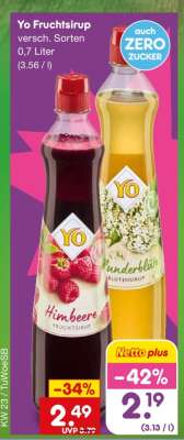 Yo Fruchtsirup