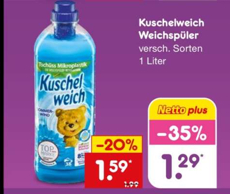 KUSCHELWEICH Weichspüler