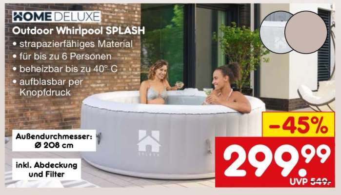 Outdoor Whirlpool SPLASH