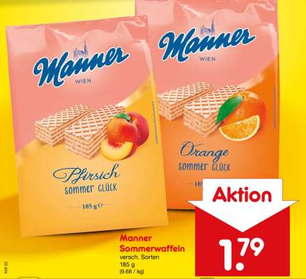 Manner Sommerwaffeln