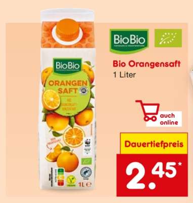 Bio-Orangensaft