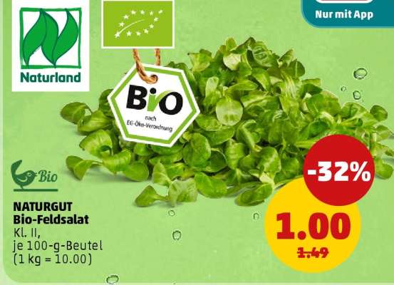 NATURGUT Bio-Feldsalat