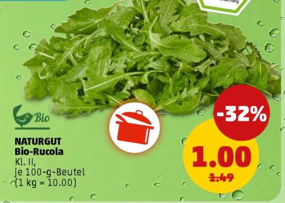NATURGUT Bio-Rucola
