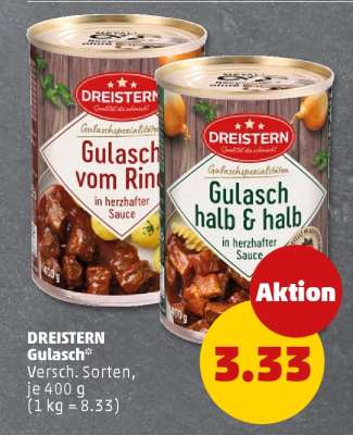 DREISTERN Gulasch
