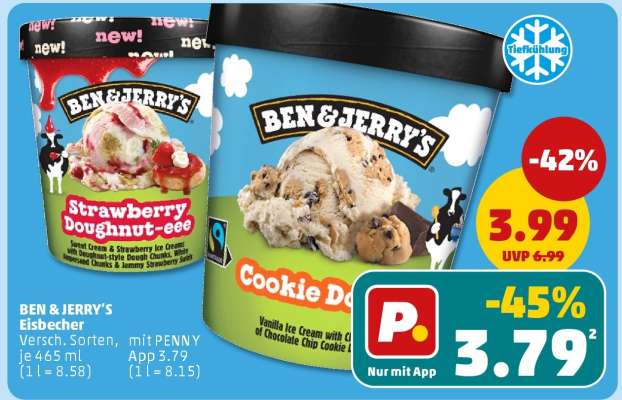 BEN & JERRY'S Eisbecher