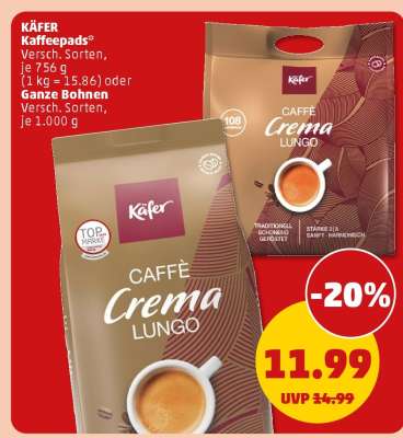 KÄFER Kaffeepads
