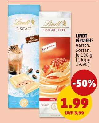 LINDT Eistafel