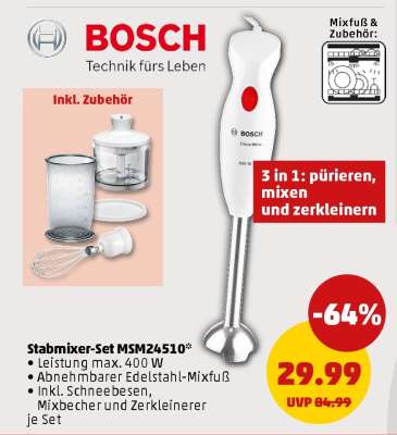 Stabmixer-Set MSM24510