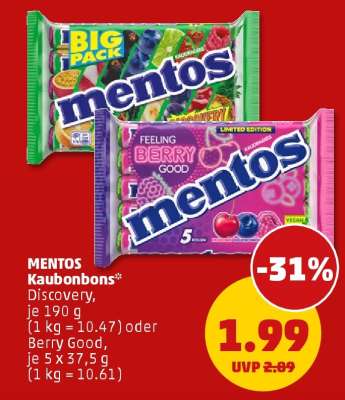 mentos Kaubonbons