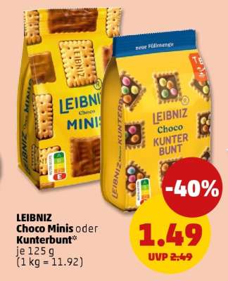 LEIBNIZ Choco Minis oder Kunterbunt