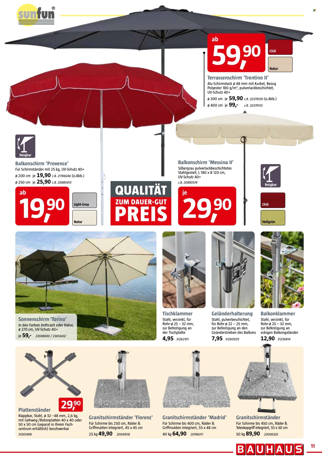 Bauhaus Prospekte  - 30.05.2026 - 13.06.2026. Seite 11
