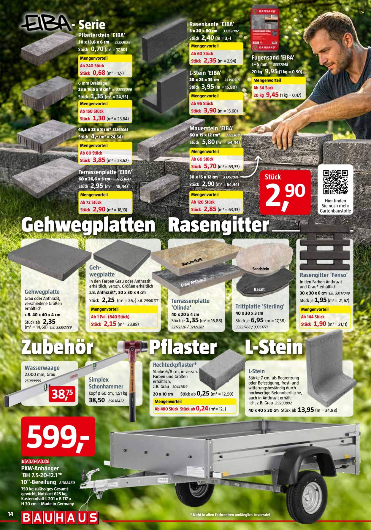 Bauhaus Prospekte  - 30.05.2026 - 13.06.2026. Seite 14