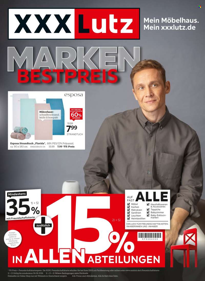 Prospekte XXXLutz - 23.05.2026 - 6.06.2026.