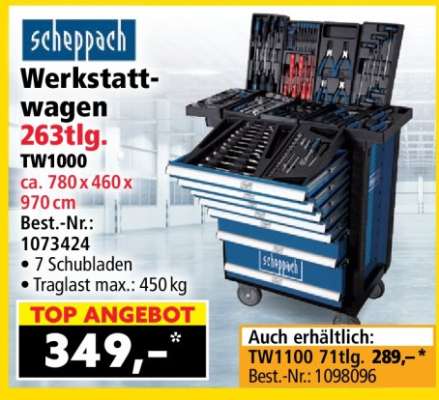 Werkstattwagen 263tlg.