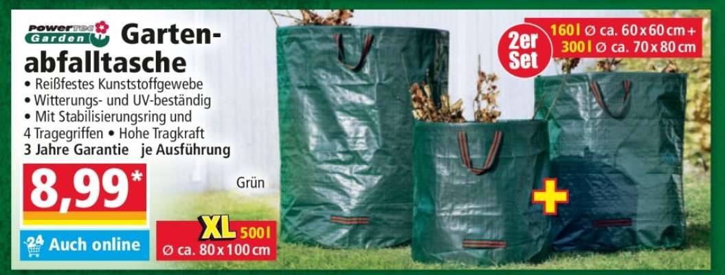 Gartenabfalltasche/
