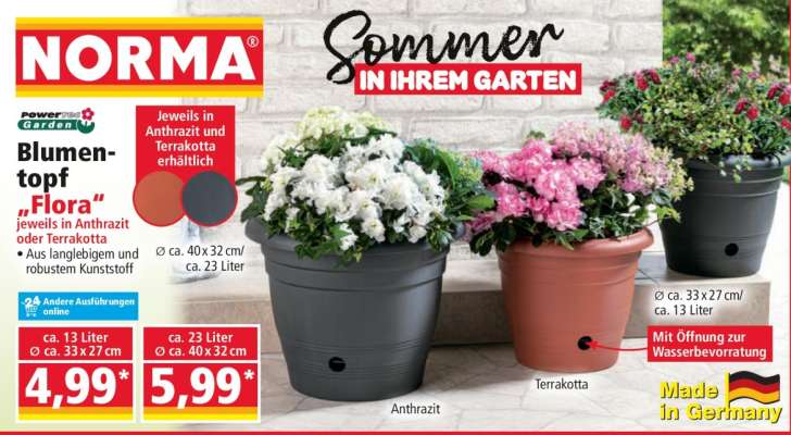 Blumentopf „Flora“