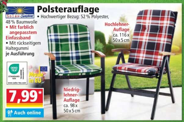 Polsterauflage