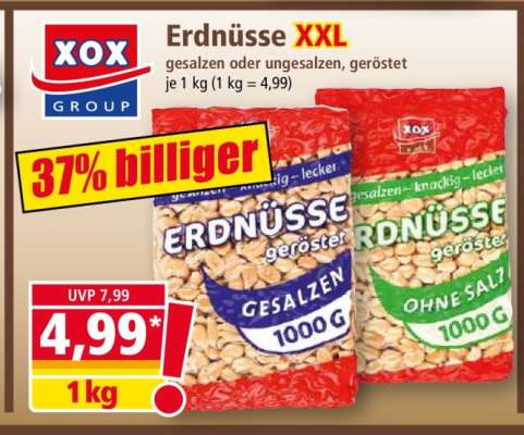 Erdnüsse XXL