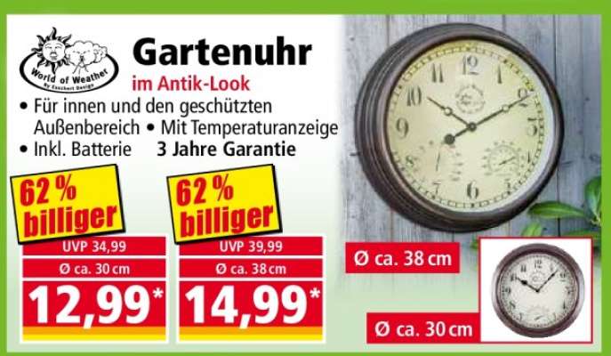 Gartenuhr