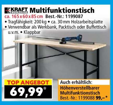 Multifunktionstisch