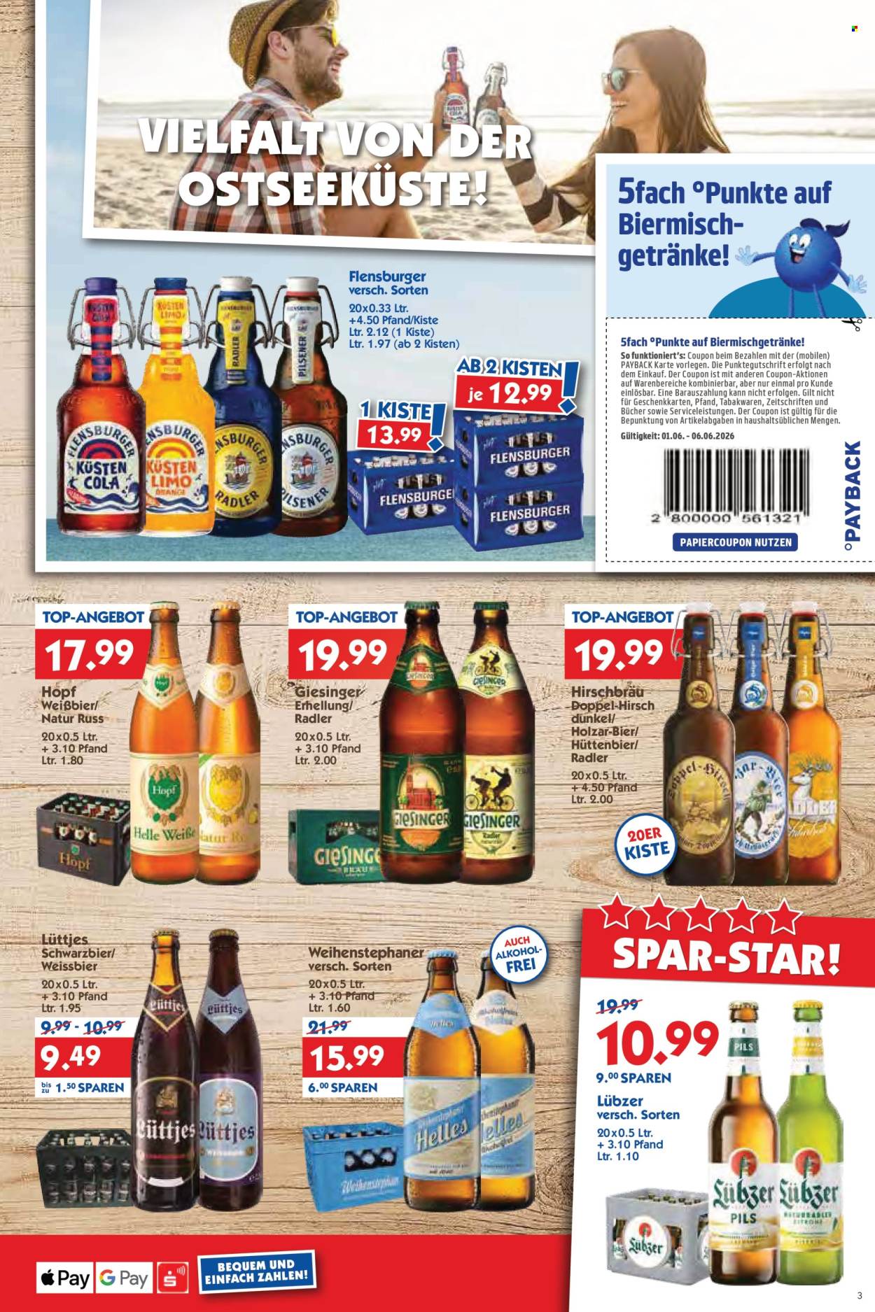 Hol'ab! Getränkemarkt Prospekte  - 1.06.2026 - 6.06.2026. Seite 3