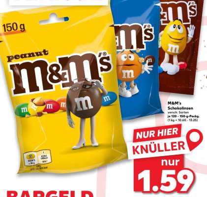 M&M's Schokolinsen