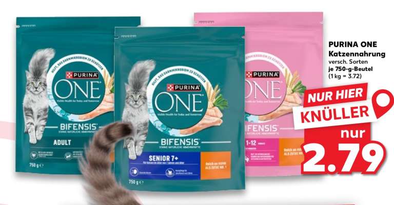PURINA ONE Katzennahrung