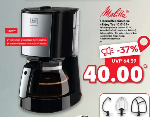 Filterkaffeemaschine »Enjoy Top 1017-04«