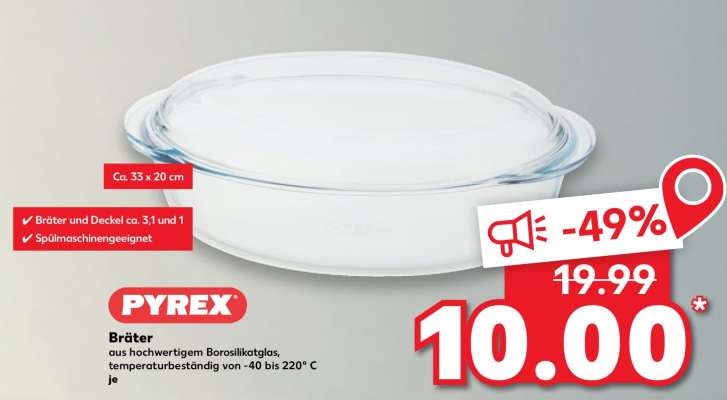 PYREX Bräter