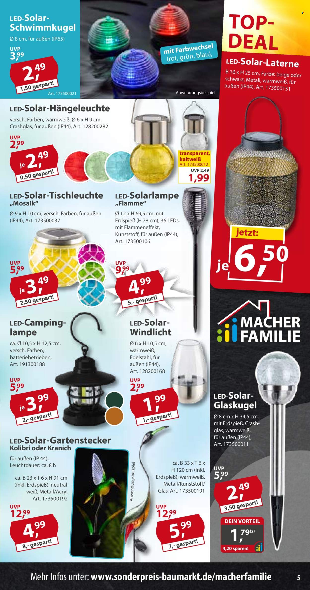 Sonderpreis-Baumarkt Prospekte  - 6.06.2026 - 12.06.2026. Seite 5