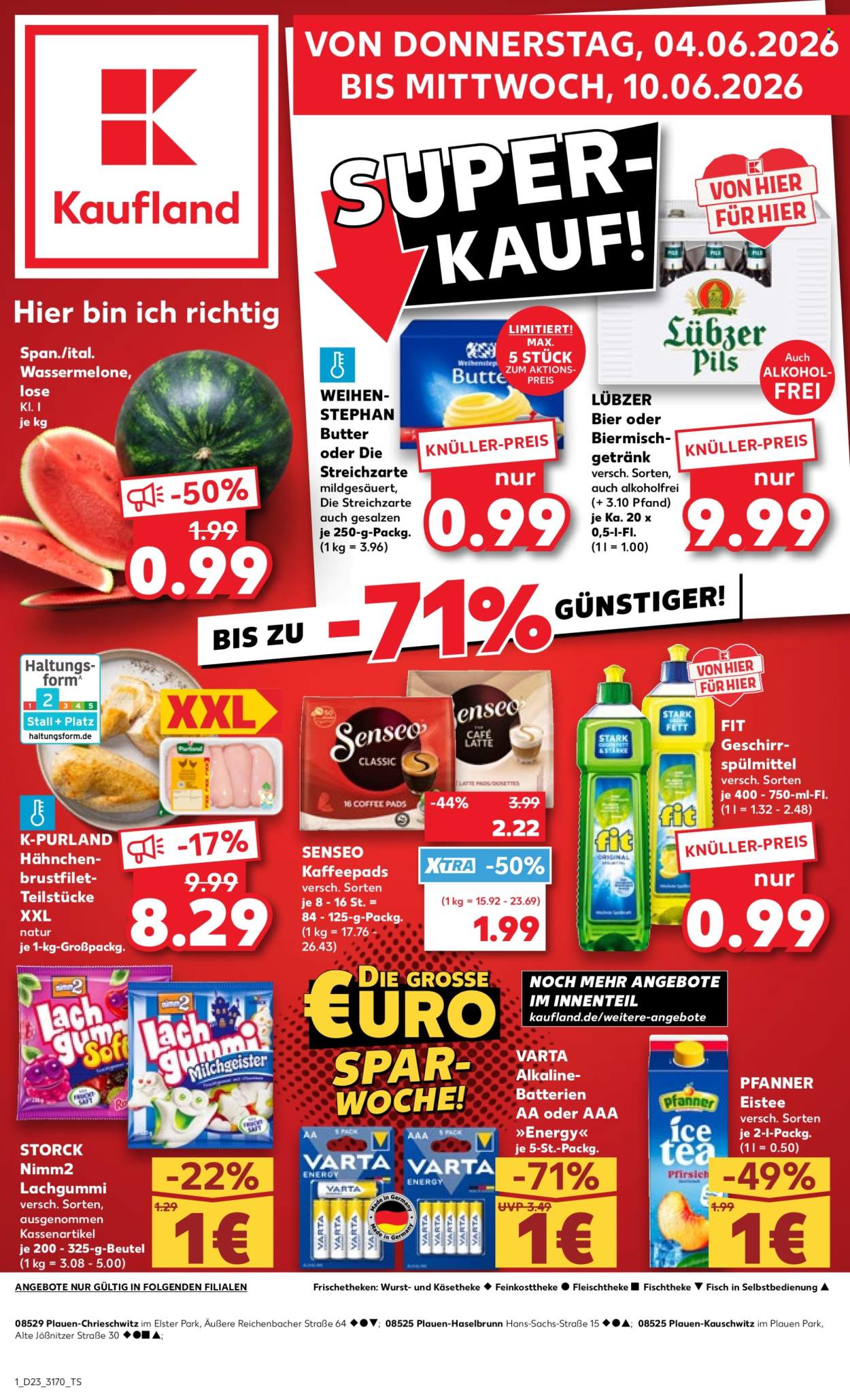 Kaufland Prospekte  - 4.06.2026 - 10.06.2026. Seite 1